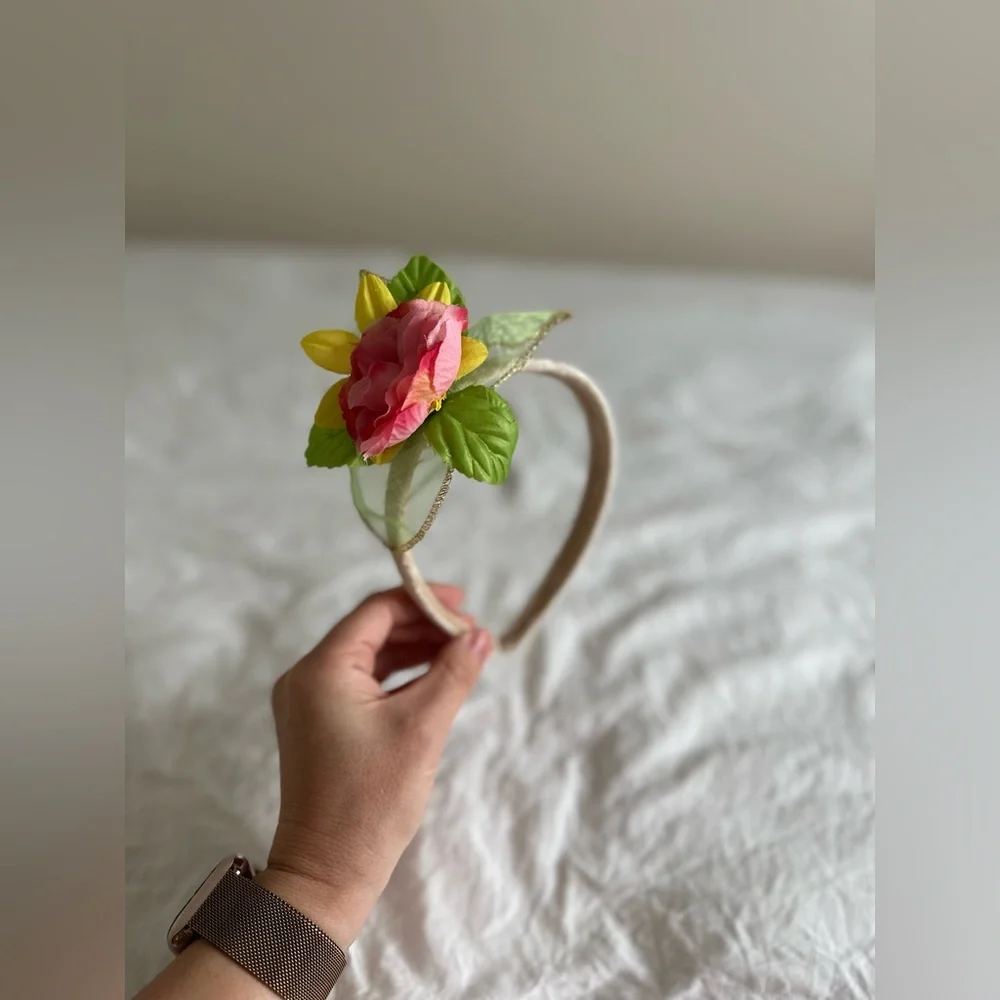 Floral headband